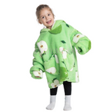 Kids Sherpa Hooded Blanket