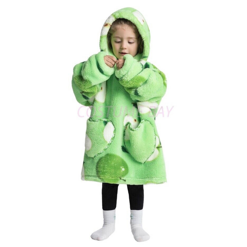 Kids Sherpa Hooded Blanket